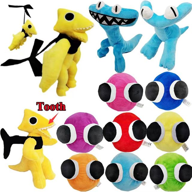 40styles Rainbow Friends the Horror Game Doors Plush Toys Game